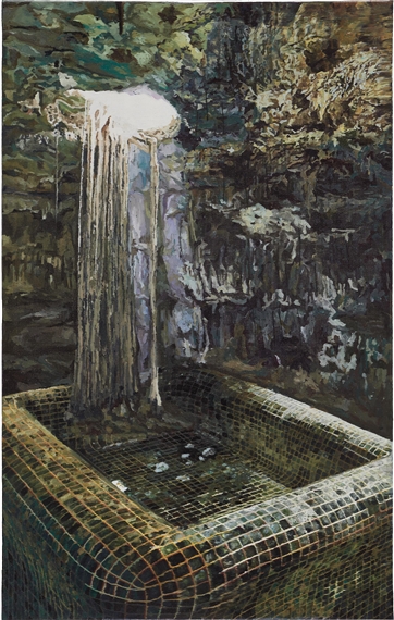 Yuan Yuan, Meteoric Water, 2011, acrylic on canvas