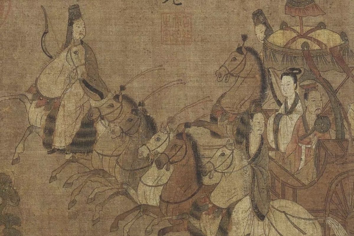 The painting Nymph of the Luo River