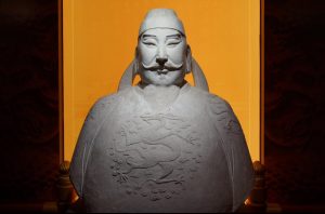 Statue of Li Shimin