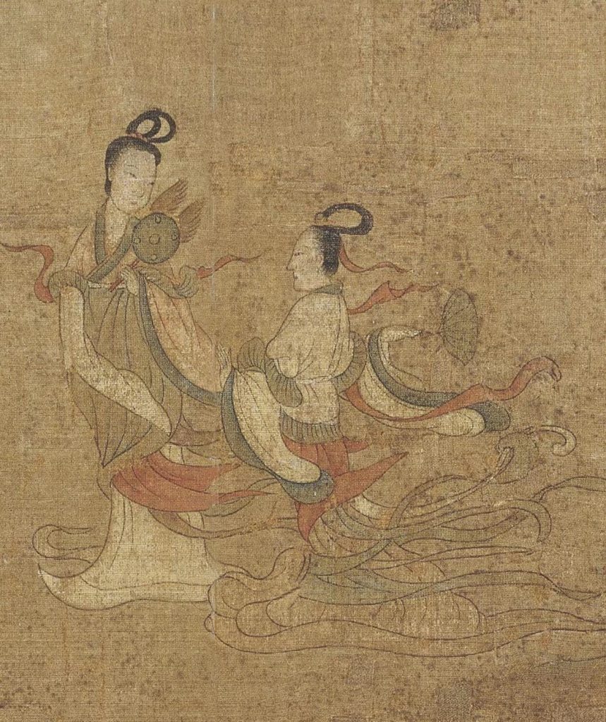 a part of Nymph of the Luo River
Palace museum
Gu Kaizhi